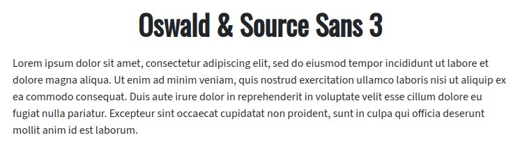 Fonts For Websites Accessories Oswald Source Sans 3