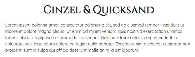 fonts-for-websites-advertising-marketing-cinzel-quicksand