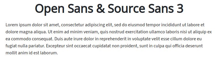 Fonts For Websites Apartments Hostels Open Sans Source Sans 3